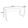 Aparador Industrial Califórnia 137x40 Ferro Preto Tampo Preto - 3