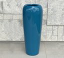 Ver imagem 2 de Vaso de Fibra de Vidro Estilo Vietnamita Azul Turquesa 76x29 cm