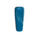 Ver imagem 1 de Vaso de Fibra de Vidro Estilo Vietnamita Azul Turquesa 76x29 cm