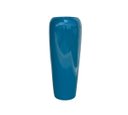 Ver imagem 1 de Vaso de Fibra de Vidro Estilo Vietnamita Azul Turquesa 76x29 cm