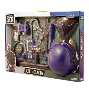 Brincando de Ser - Kit Polícia com acessórios - Multikids BR965