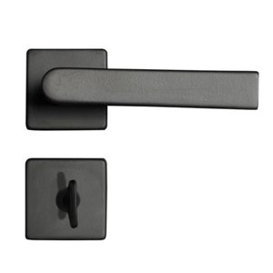 Fechadura de Porta para Banheiro Zamac Concept Rq1 414-40cb Ep Preto - Pado