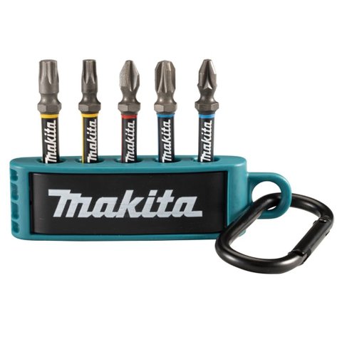 Jogo de Bits de Torção Impact Premier com 5 Peças - E-13568 - Makita Kit de Bits de Torção Impact Pr