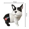 Enfeite Cofre Cachorro Malhado em Porcelana - 5