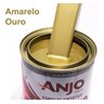 Tinta Amarelo Ouro Esmalte Sintético Metalic Plus 900Ml Anjo - 1