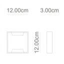 Ver imagem 5 de Arandela Solar Led Duplo Facho Ajustável Luz Amarela Externa Parede Jardim Fachadas St3296