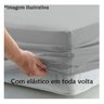 Jogo de Cama Lençol Solteiro 2 Peças Malha 100% Algodão - Preto - 2