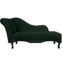 Ver imagem 1 de Recamier Namoradeira Divã Lado Direito Olivia Suede Verde - Ds Estofados