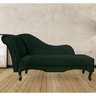 Recamier Namoradeira Divã Lado Direito Olivia Suede Verde - Ds Estofados - 2