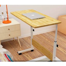 Mesa Para Notebook Dobrável Portátil Para Laptop Cama Sofá Café - Branca Genuinos Mesinha Notebook - 4