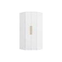 Ver imagem 2 de Guarda Roupa Closet Modulado Componível de Canto oblíquo Adapt N531 Kappesberg