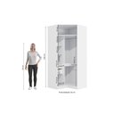 Ver imagem 5 de Guarda Roupa Closet Modulado Componível de Canto oblíquo Adapt N531 Kappesberg