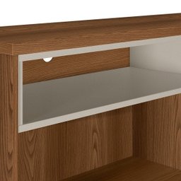 Rack Camboriú para TVs até 70 Polegadas Freijó/Off White Linea Brasil - 4