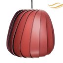 Ver imagem 1 de Luminária Pendente Moderno Bivolt E27 Sala Mesa Ilha Bancada Safira 20cm Marsala