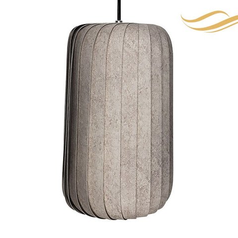 Luminária Teto Moderno Bivolt E27 Sala Mesa Ilha Bancada Esmeralda 30cm Concreto