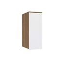 Ver imagem 1 de Modulado de Quarto Armário Aéreo N551 Adapt C- 1 Porta Nogueira-branco