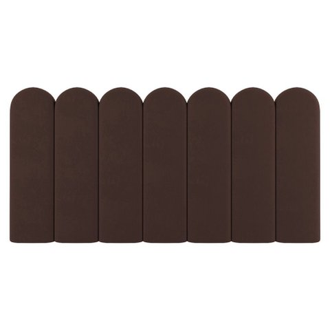 Painel Cabeceira Cama Box Casal King Size Lana 195cm Sintético Marrom - Abmaza