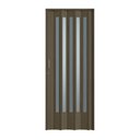 Ver imagem 3 de Porta Sanfonada de PVC Translucido 210cm x 72cm Plastporta Bcf Marrom/Wengue com