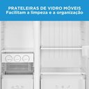 Ver imagem 5 de Geladeira Midea Side By Side Inverter Inox Conectada 511l 110v Md-rs710fgd461