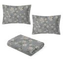 Ver imagem 2 de Kit Colcha Piquet King Size - 100% Algodão:floral