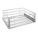 Ver imagem 1 de Gaveta Aramada Deslizante 47x16x48 Aço Cromado 7012