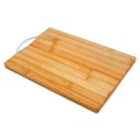 Ver imagem 2 de Tábua Corte Bambu Churrasco Cozinha Madeira Prática 36x26cm