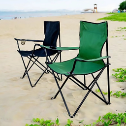 Cadeira de Pesca Dobrável com Apoio de Braço Cor: Verde Re151 Snel Camping - 11