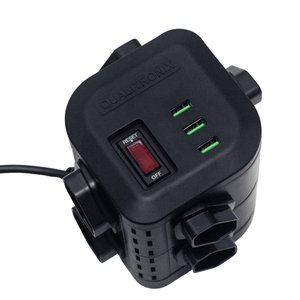 Filtro de Linha Torre 8 Tomadas + 3 Usb Bivolt Qualitronix Qcfl8-ppusb 8 Tomadas