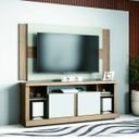 Ver imagem 1 de Rack Jeri com Painel Niteroi para TV 60 Polegadas 2 Portas Linea Brasil