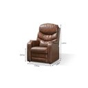 Ver imagem 3 de Poltrona Reclinável Luxo - Courvin Wisky - Estofados Pérola