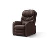 Poltrona Reclinável Luxo - Corano Marrom - Estofados Pérola - 4