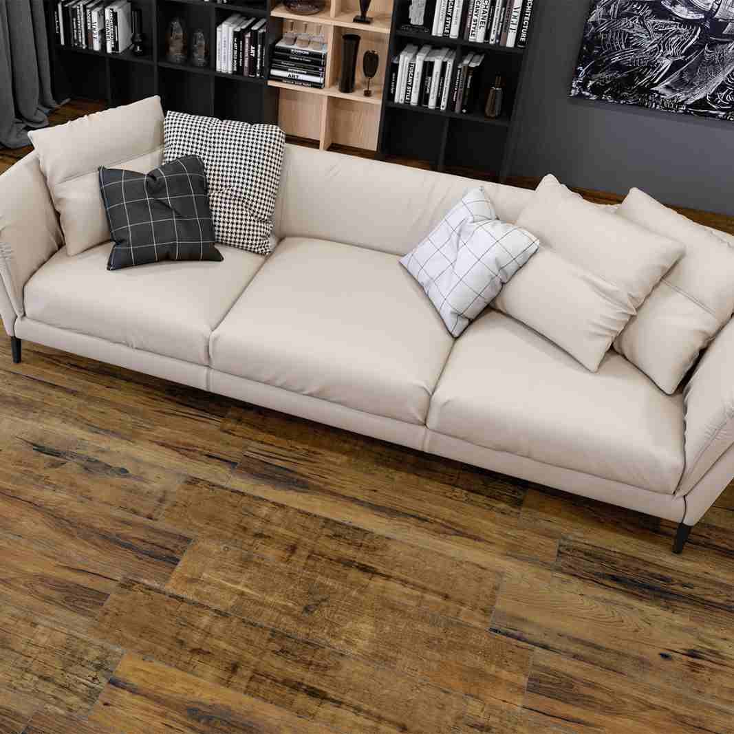 Piso Acetinado Cerâmico Relique Va25318- Via Ápia - (25x110cm) (retificado) Via Rosa Extra - 2