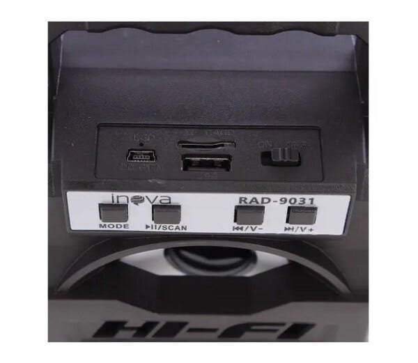 Mini Caixa de Som Portátil Amplificada Rad-9031 - 5