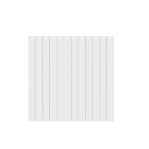 Painel Ripado Milla Branco Mdf 60cm Carraro