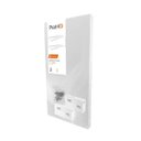 Ver imagem 6 de Kit 2 Prateleiras De Parede MDF com Suporte 20x40 cm Branco