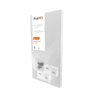 Kit 2 Prateleiras De Parede MDF com Suporte 20x40 cm Branco - 6