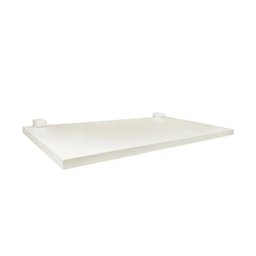 Kit 2 Prateleiras De Parede MDF com Suporte 20x40 cm Branco - 3