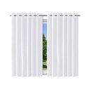 Ver imagem 1 de Cortina Blackout Branca PVC 280x220cm Varão Ilhós Vida Pratika
