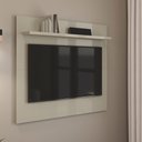 Ver imagem 6 de Rack com Painel Sirius 0.9 Tv 32 Polegadas para Sala - 3 Cores:off White/cinamomo