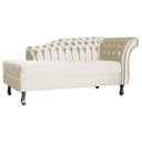 Ver imagem 4 de Divã Recamier Styllus Veludo Lado Direito