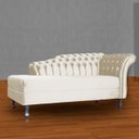 Ver imagem 3 de Divã Recamier Styllus Veludo Lado Direito