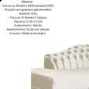 Ver imagem 2 de Divã Recamier Styllus Veludo Lado Direito