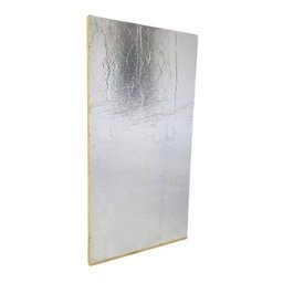 Placa Lã de Vidro Aluminizado 1 Faces 1200 X 600 X 25 Mm - 30kg/m3 - 1 Unidade 0,72m2 - 1