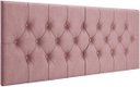 Ver imagem 1 de Cabeceira Painel Estofada Dubai Deluxe Casal Rose 1,40m - Pc Móveis