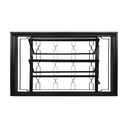 Ver imagem 1 de Basculante 80x60 Req 12cm Gd Elo Corrente sem Vidro Stander