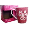 Caneca De Porcelana Allmix Estampa Flamengo 290 ML Rosa - 2