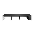 Ver imagem 5 de Plataforma Trabalho 1,20m P/ 6 Pessoas com Armário F5 Office Cor:preto