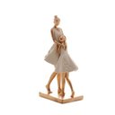 Ver imagem 2 de Escultura Decorativa Família: Mãe e Filha Se Abraçando