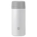 Ver imagem 1 de Garrafa Térmica com Infusor 420ml em Aço Inox Cinza e Branco Thermos Zwilling