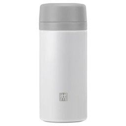 Garrafa Térmica com Infusor 420ml em Aço Inox Cinza e Branco Thermos Zwilling - 1 Garrafa Térmica com Infusor 420ml em Aço Inox Cinza e Branco Thermos Zwilling - 1
